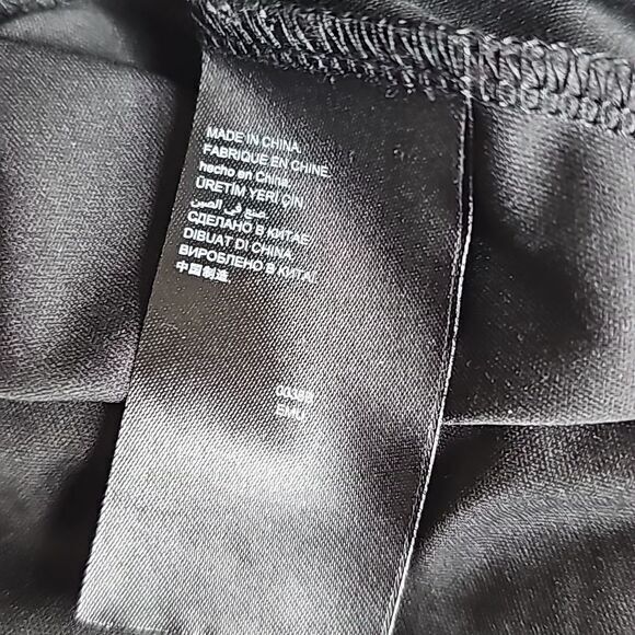 Revolve - BEBE Women's Floral Lace Slip Dress with A-line Silhouette Black Red 8 - Picture 10 of 11